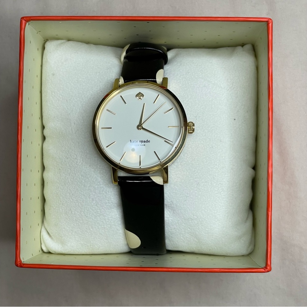 Kate Spade polka dot watch